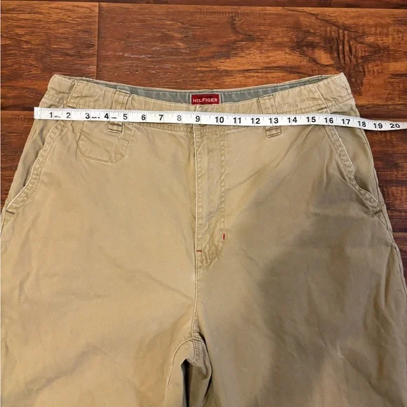 Red label hilfiger men draw string khaki pants - Picture 7 of 14